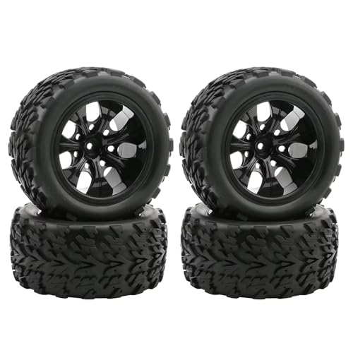 RC Reifen Kompatibel Mit Traxxas Für Arrma Für Redcat Für HSP 1/10 RC Für Monster Truck Für Buggy 120 Mm Reifen-Rad-Schaumstoffeinsätze 12 Mm Sechskant RC Reifen Kompatibel Mit Traxxas Für Arrma Für Redcat Für HSP 1/10 RC Für Monster Truck Für Buggy 120 Mm Reifen-Rad-Schaumstoffeinsätze 12 Mm Sechskant von MGHGFYTAS