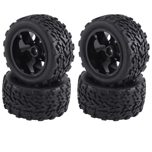 RC Reifen Kompatibel Mit Traxxas Für Rustler 2Wd 4X4 Für VXL Für Redcat 1/10 RC-Autos Upgrade-Teil LKW-Räder Und Reifen 12 Mm Sechskant RC Reifen Kompatibel Mit Traxxas Für Rustler 2Wd 4X4 Für VXL Für Redcat 1/10 RC-Autos Upgrade-Teil LKW-Räder Und Reifen 12 Mm Sechskant von MGHGFYTAS