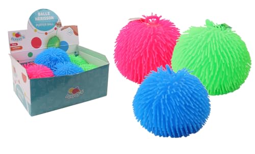 FLYPOP'S - Leuchtender Igelball - Kermess-Spiel - 038093 - Sortierte Farben - Kunststoff - Pufferball - Geburtstag - Freizeitspiel - 22 cm22 cmAb 3 Jahren FLYPOP'S - Leuchtender Igelball - Kermess-Spiel - 038093 - Sortierte Farben - Kunststoff - Pufferball - Geburtstag - Freizeitspiel - 22 cm22 cmAb 3 Jahren von FLYPOP'S