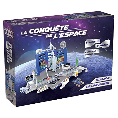 MGM - Shuttle Startstation – 1 Fahrzeug – hell und schalldämmend – 090510 – Mehrfarbig – Batterien enthalten – Kunststoff und Metall – ab 3 Jahren MGM - Shuttle Startstation – 1 Fahrzeug – hell und schalldämmend – 090510 – Mehrfarbig – Batterien enthalten – Kunststoff und Metall – ab 3 Jahren von MGM