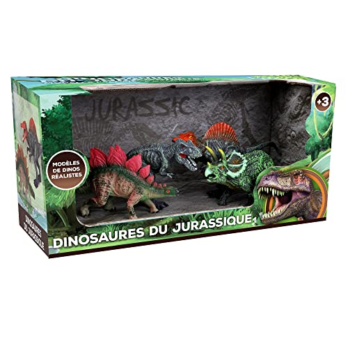Zanimo & co - 4 Dinosaurier - 039614 - Grün - Kunststoff - Zum Sammeln - Kinder Spielzeug - Realistisch - Miniatur - Tier Sortiment - Ab 3 Jahren Zanimo & co - 4 Dinosaurier - 039614 - Grün - Kunststoff - Zum Sammeln - Kinder Spielzeug - Realistisch - Miniatur - Tier Sortiment - Ab 3 Jahren von Zanimo & co