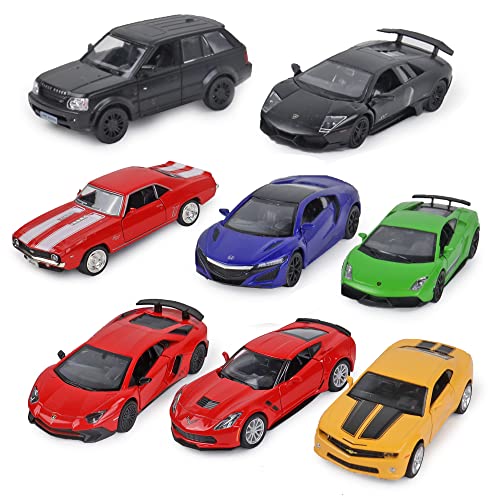 Turbo Challenge - Auto Lizenz - Druckguss - 029067-1/32 - Retro-Friction-Auto - Zufälliges Modell - Metall - Kinderspielzeug - Geschenk - Ab 3 Jahren von MGM