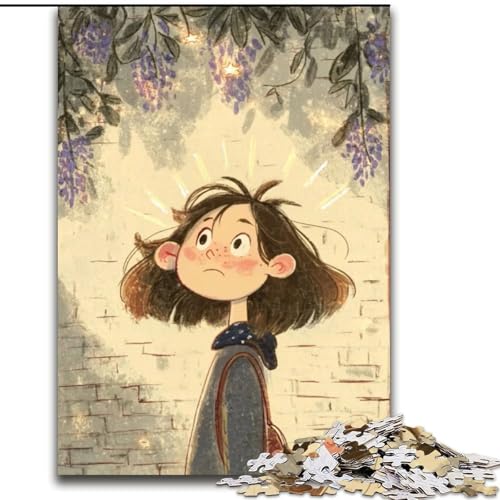 1000-teiliges Puzzle für Erwachsene, Anime-Mädchen-Puzzle, pädagogisches Denkspiel, künstlerische Heim- und Bürodekoration, ab 14 Jahren, 50x75cm 1000-teiliges Puzzle für Erwachsene, Anime-Mädchen-Puzzle, pädagogisches Denkspiel, künstlerische Heim- und Bürodekoration, ab 14 Jahren, 50x75cm von MGQWPZDBD