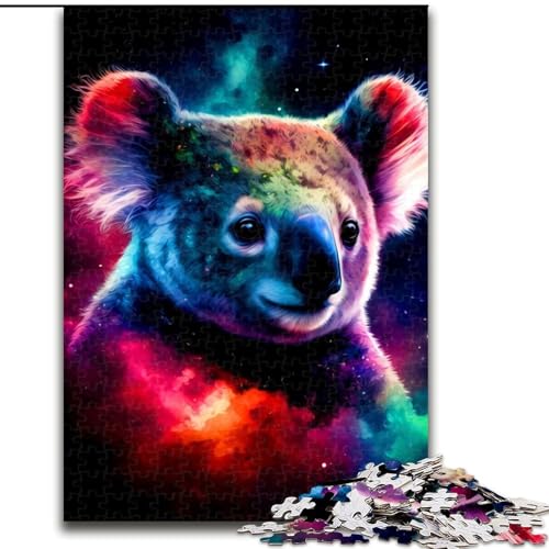 1000-teiliges Puzzle für Erwachsene, Koala-Puzzle, pädagogisches Denkspiel, künstlerische Heim- und Bürodekoration, ab 14 Jahren (Größe: 26x38cm) von MGQWPZDBD