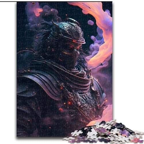 1000-teiliges Puzzle für Erwachsene, Schwertkämpfer-Puzzle, anspruchsvolles Denkspiel für Teenager, perfekt als Heimdekoration oder Geschenk (Größe: 26x38cm) von MGQWPZDBD