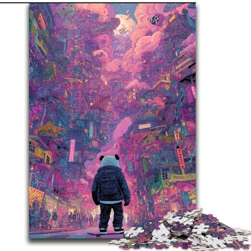 1000-teiliges Puzzle für Erwachsene, Sonnenuntergangslandschaft, Spielspielzeug, jedes Teil ist einzigartig – anspruchsvolles Familienspiel für Kinder ab 14 Jahren (Größe 26x38cm) von MGQWPZDBD