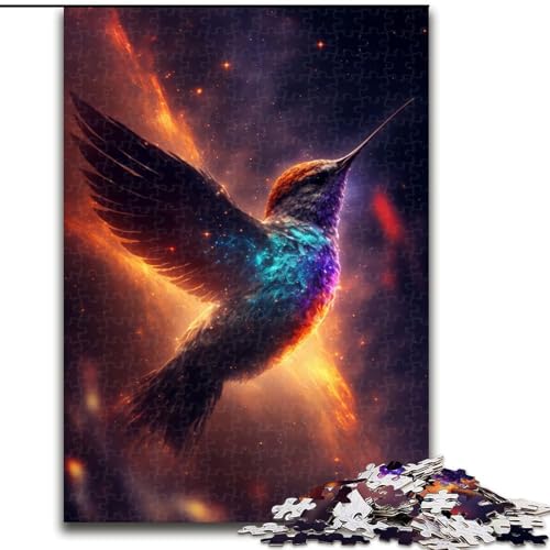 1000-teiliges Puzzle für Erwachsene, Star Sipper Hummingbird Puzzle, pädagogisches Denkspiel, künstlerische Heim- und Bürodekoration, ab 14 Jahren (Größe: 26x38cm) von MGQWPZDBD