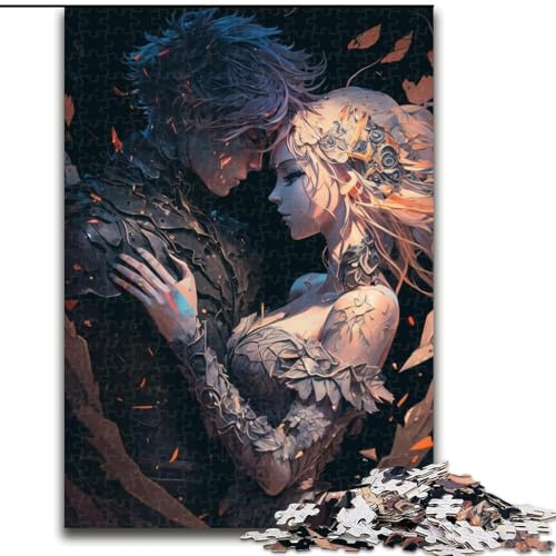 1000-teiliges Puzzle für Erwachsene, anspruchsvolles Denkspiel für Teenager, perfekt als Heimdekoration oder Geschenk (Größe: 26x38cm) von MGQWPZDBD