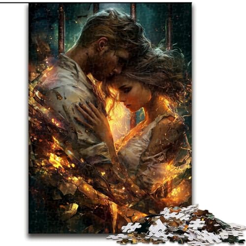 1000-teiliges Puzzle für Erwachsene und Jugendliche, Zauberer, geeignet für Personen ab 14 Jahren, Lernspiele, Wichtelgeschenke (Größe 26x38cm) von MGQWPZDBD