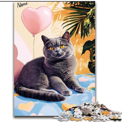 1000-teiliges Puzzle für Erwachsene und Jugendliche,Katze liegt auf dem Sofa,für Erwachsene und Jugendliche ab 14 Jahren,Lernspiel,Herausforderung,Spielzeug,Geschenk zum Geburtstag (Größe 50x75cm) von MGQWPZDBD