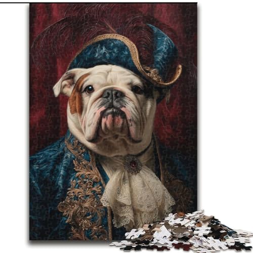 1000-teiliges Puzzle für Teenager, Tierhund, Lernspielzeug, einzigartige Geburtstags- und Geschenkideen für Kinder ab 14 Jahren (Größe 50x75cm) von MGQWPZDBD