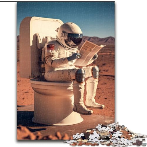 JigsawPuzzle 1000 Teile für Erwachsene „Martian Morning“ - Anspruchsvolles Denkspiel für Teenager, Spaß für den Spieleabend mit der Familie (Größe: 50x75cm) von MGQWPZDBD