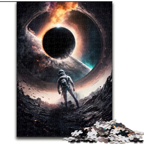 JigsawPuzzle 1000 Teile für Erwachsene Schwarzes Loch-Puzzle Anspruchsvolles Denkspiel für Teenager, Spaß für den Familienspieleabend (Größe: 26x38cm) von MGQWPZDBD