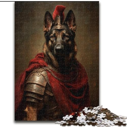 Puzzle 1000 Teile für Erwachsene, Tierhund, Lernspiele, Heimdekoration, geeignet für die Schreibtischdekoration (Größe 26x38cm) von MGQWPZDBD