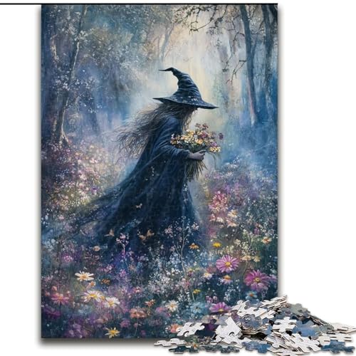 Puzzle 1000 Teile für Teenager, Geschenke, Dschungel-Zauberer, Familienunterhaltungsspielzeug, ganze Familie, ab 14 Jahren (Größe 26x38cm) von MGQWPZDBD