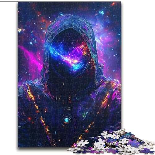 Puzzle 1000 Teile für Teenager, Geschenke, Galaxie, Weltraumkrieger, Spielzeug, Lernspiele, Stressabbau, tolle Geschenke und Spielzeuge (Größe 26x38cm) von MGQWPZDBD