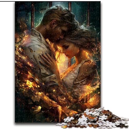 Puzzle 1000 Teile für Teenager, Geschenke, Zauberer, Spielzeug, Lernspiele, Stressabbau, tolle Geschenke und Spielzeuge (Größe 50x75cm) von MGQWPZDBD