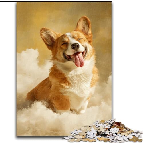 Puzzle für Erwachsene, 1000 Teile, „Corgi in der Wolke“, Familien-Aktivitätsspiel für Teenager, anspruchsvolles Denkspiel, 50x75cm Puzzle für Erwachsene, 1000 Teile, „Corgi in der Wolke“, Familien-Aktivitätsspiel für Teenager, anspruchsvolles Denkspiel, 50x75cm von MGQWPZDBD