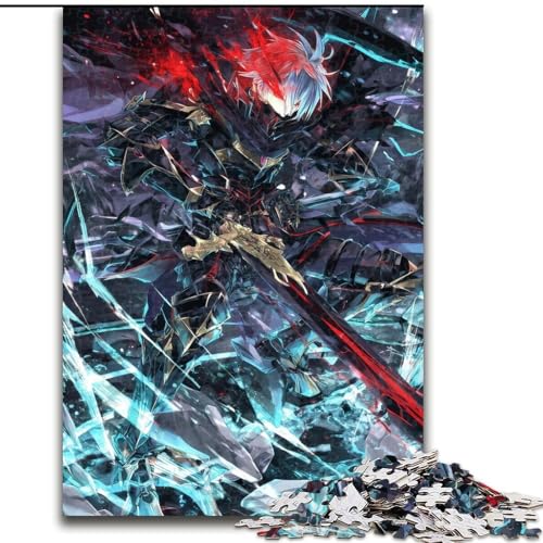 Puzzle für Erwachsene, 1000 Teile, Anime-Dämonenkönig, Stressabbau, schwierige Herausforderung, Wichtelgeschenke für Kinder ab 14 Jahren (Größe 26x38cm) von MGQWPZDBD