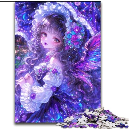 Puzzle für Erwachsene, 1000 Teile, Anime-Mädchen-Puzzle, anspruchsvolles Denkspiel für Teenager, perfekt als Heimdekoration oder Geschenk, 50x75cm Puzzle für Erwachsene, 1000 Teile, Anime-Mädchen-Puzzle, anspruchsvolles Denkspiel für Teenager, perfekt als Heimdekoration oder Geschenk, 50x75cm von MGQWPZDBD