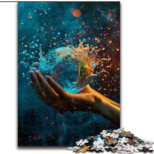 Puzzle für Erwachsene, 1000 Teile, Ball-in-Hand-Puzzle, Familienaktivitätsspiel für Teenager, anspruchsvolles Denkspiel, 50x75cm Puzzle für Erwachsene, 1000 Teile, Ball-in-Hand-Puzzle, Familienaktivitätsspiel für Teenager, anspruchsvolles Denkspiel, 50x75cm von MGQWPZDBD
