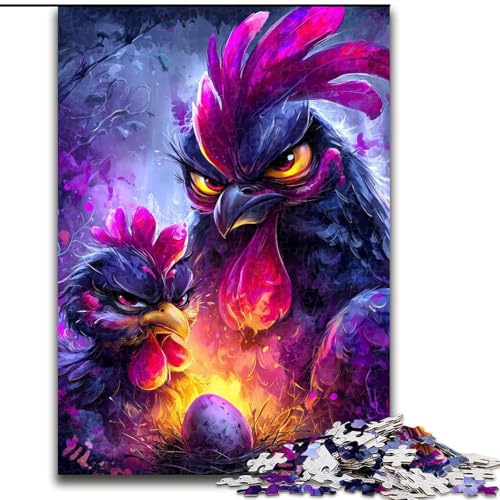 Puzzle für Erwachsene, 1000 Teile, Fantasie-Schwanz, hilft dem Gehirn, süchtig machendes Spielzeug zu trainieren, um Geduld zu fördern und das Gedächtnis zu verbessern (Größe 26x38cm) von MGQWPZDBD