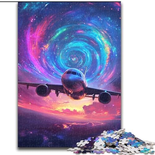 Puzzle für Erwachsene, 1000 Teile, Farbflugzeug-Puzzle, Familienaktivitätsspiel für Teenager, anspruchsvolles Denkspiel, 50x75cm Puzzle für Erwachsene, 1000 Teile, Farbflugzeug-Puzzle, Familienaktivitätsspiel für Teenager, anspruchsvolles Denkspiel, 50x75cm von MGQWPZDBD
