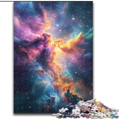 Puzzle für Erwachsene, 1000 Teile, Farbgalaxie-Puzzle, Familienaktivitätsspiel für Teenager, anspruchsvolles Denkspiel, 50x75cm Puzzle für Erwachsene, 1000 Teile, Farbgalaxie-Puzzle, Familienaktivitätsspiel für Teenager, anspruchsvolles Denkspiel, 50x75cm von MGQWPZDBD
