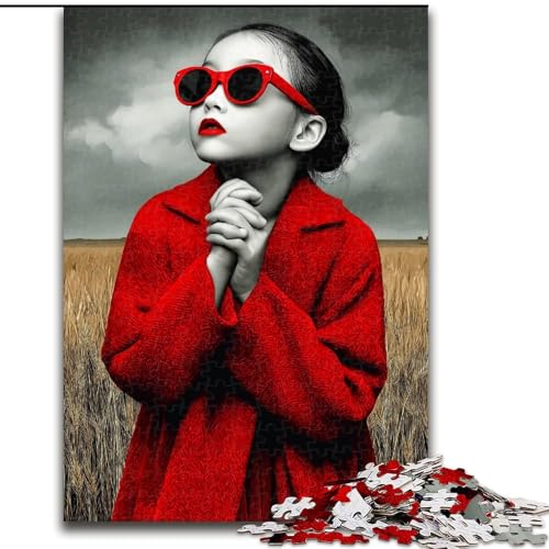 Puzzle für Erwachsene, 1000 Teile, Kunst, Mensch, für und ab 14 Jahren, pädagogisches Lernspielzeug, Familienspiele, Geburtstagsgeschenk (Größe 50x75cm) von MGQWPZDBD