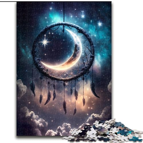 Puzzle für Erwachsene, 1000 Teile, Traumfänger-Puzzle, anspruchsvolles Denkspiel, Familienaktivität, Heimdekoration, (Größe: 26x38cm) von MGQWPZDBD