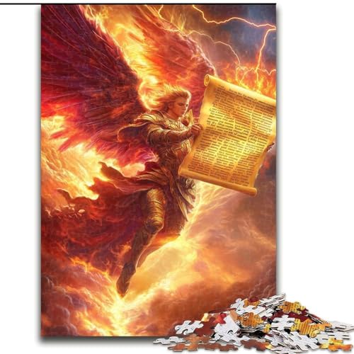 Puzzle für Erwachsene, 1000 Teile, kosmische Göttin, Stressabbau, schwierige Herausforderung, Wichtelgeschenke für Kinder ab 14 Jahren (Größe 26x38cm) von MGQWPZDBD