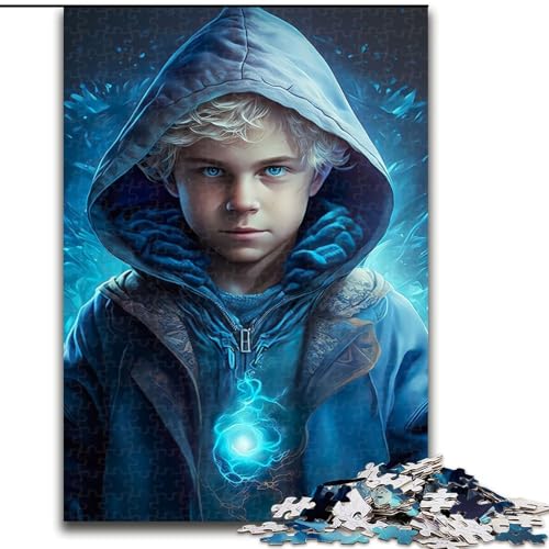 Puzzle für Erwachsene, 1000 Teile, magisches Anime-Jungen-Puzzle, anspruchsvolles Denkspiel, Familienaktivität, Heimdekoration, (Größe: 26x38cm) von MGQWPZDBD