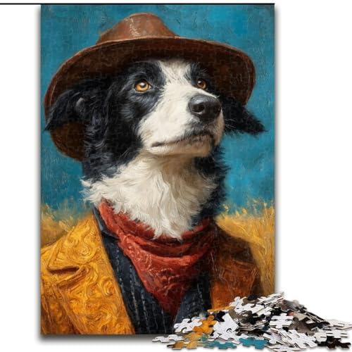 Puzzle für Erwachsene, 1000 Teile, schwierig, Cowboy, Australasien, für 14+, anspruchsvolles Spiel als Geschenk für die ganze Familie und Freunde (Größe 50x75cm) von MGQWPZDBD