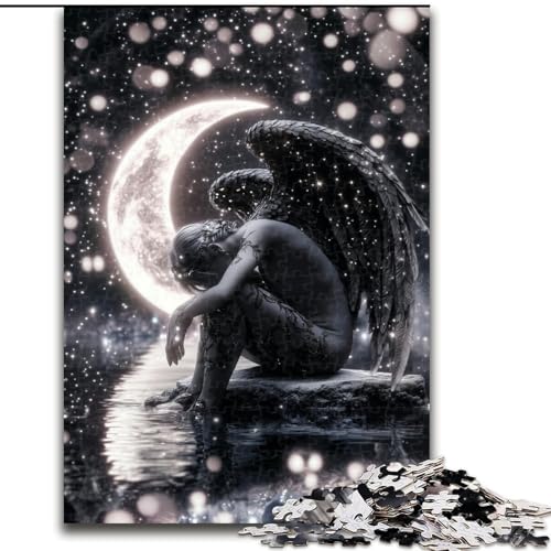 Puzzle für Erwachsene, 1000 Teile, schwierig, kosmischer Engel, für 14+, anspruchsvolles Spiel als Geschenk für die ganze Familie und Freunde (Größe 50x75cm) von MGQWPZDBD