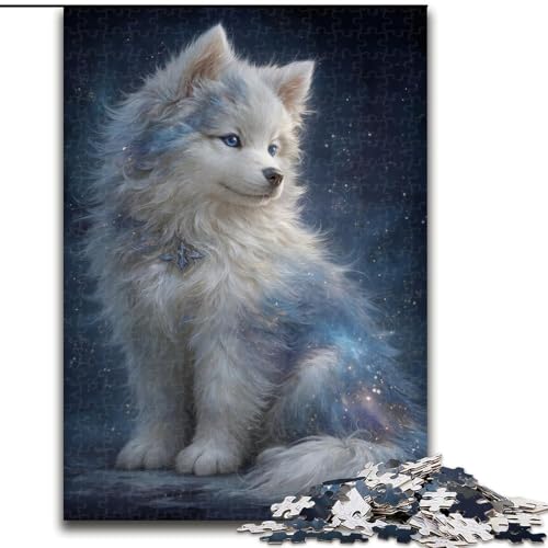 Puzzle für Erwachsene, Blumenkuh, Stressabbau, schwierige Herausforderung, Wichtelgeschenke für Kinder ab 14 Jahren (Größe 26x38cm) von MGQWPZDBD