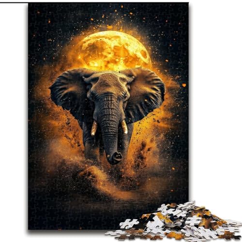 Puzzle für Erwachsene,1000 Teile,schwierig,Der Mond und der Elefant,für Kinder ab 14 Jahren,jedes Teil ist einzigartig – lustiges und herausforderndes Spiel für die ganze Familie,tolles Geschenk Puzzle für Erwachsene,1000 Teile,schwierig,Der Mond und der Elefant,für Kinder ab 14 Jahren,jedes Teil ist einzigartig – lustiges und herausforderndes Spiel für die ganze Familie,tolles Geschenk von MGQWPZDBD