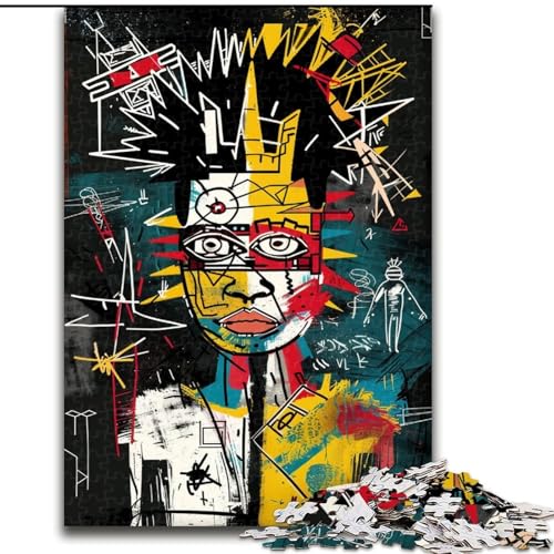 Puzzle für Erwachsene,1000 Teile,schwierige Kunst im Basquiat-Stil,für Kinder ab 14 Jahren Jedes Teil ist einzigartig – lustiges und herausforderndes Spiel für die ganze Familie Tolles Geschenk Puzzle für Erwachsene,1000 Teile,schwierige Kunst im Basquiat-Stil,für Kinder ab 14 Jahren Jedes Teil ist einzigartig – lustiges und herausforderndes Spiel für die ganze Familie Tolles Geschenk von MGQWPZDBD