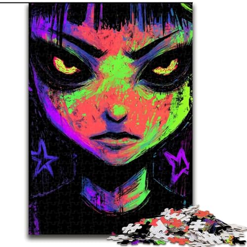 Puzzle für Erwachsene,1000 Teile,schwieriges Anime-Dämonenmädchen,für Kinder ab 14 Jahren Jedes Teil ist einzigartig – lustiges und herausforderndes Spiel für die ganze Familie Tolles Geschenk 50x75cm Puzzle für Erwachsene,1000 Teile,schwieriges Anime-Dämonenmädchen,für Kinder ab 14 Jahren Jedes Teil ist einzigartig – lustiges und herausforderndes Spiel für die ganze Familie Tolles Geschenk 50x75cm von MGQWPZDBD