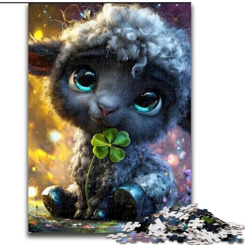 Puzzle für Teenager, 1000 Puzzles, Fantasie-Schafe, für 14+, für Familienspaß und Spieleabende, Künstlersammlung, Bildende Kunst (Größe 50x75cm) von MGQWPZDBD