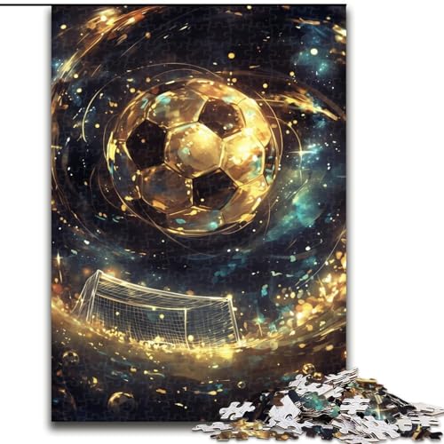 Puzzle für Teenager, Anime-Fußball, geeignet für Kinder ab 14 Jahren, Heimdekoration, Geschenk für die ganze Familie (Größe 26x38cm) von MGQWPZDBD