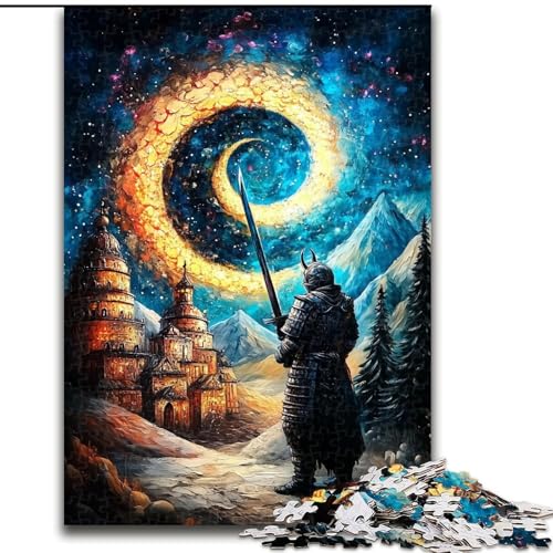 Puzzle für Teenager, Yin Yang Ninja, geeignet für Kinder ab 14 Jahren, Wohndeko-Angebot als Geschenk für die ganze Familie (Größe 26x38cm) von MGQWPZDBD