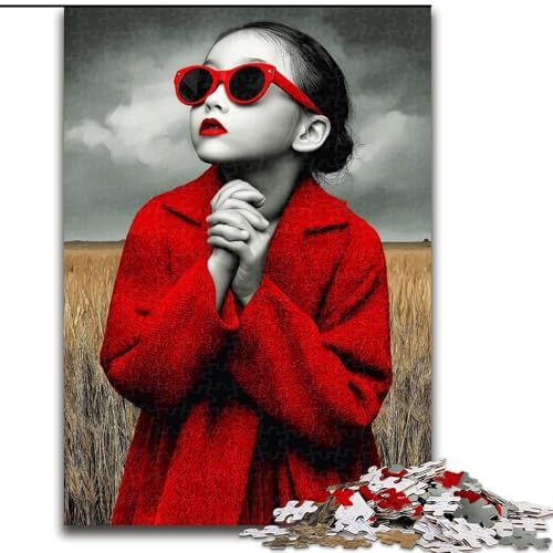 Puzzles für Erwachsene und Jugendliche, 1000 Teile, Puzzle Art Human, hilft dem Gehirn, süchtig machendes Spielzeug zu trainieren, um Geduld zu fördern und das Gedächtnis zu verbessern (Größe 26x38cm) von MGQWPZDBD