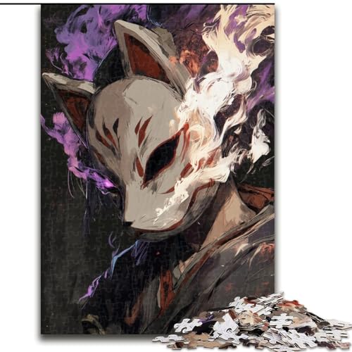 Puzzles für Erwachsene und Jugendliche,1000-teiliges Puzzle,Anime-Fuchsmaskenjunge,hilft dem Gehirn,süchtig machendes Spielzeug zu trainieren,um Geduld zu fördern und das Gedächtnis zu verbessern Puzzles für Erwachsene und Jugendliche,1000-teiliges Puzzle,Anime-Fuchsmaskenjunge,hilft dem Gehirn,süchtig machendes Spielzeug zu trainieren,um Geduld zu fördern und das Gedächtnis zu verbessern von MGQWPZDBD
