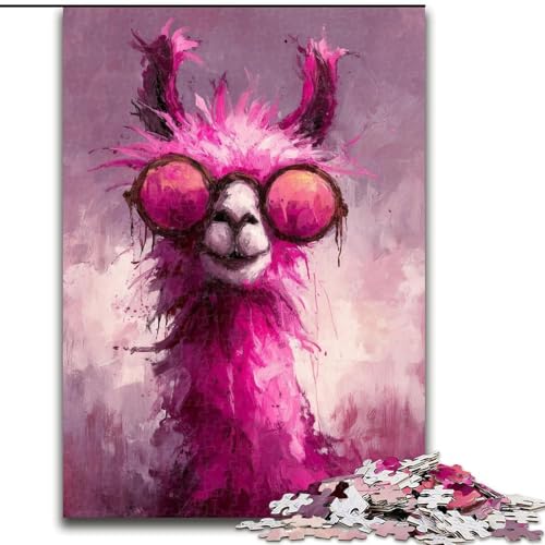 Puzzles für Erwachsene und Jugendliche,1000-teiliges Puzzle,Fantasy-Alpaka,hilft dem Gehirn,süchtig machendes Spielzeug zu trainieren,um Geduld zu fördern und das Gedächtnis zu verbessern 50x75cm Puzzles für Erwachsene und Jugendliche,1000-teiliges Puzzle,Fantasy-Alpaka,hilft dem Gehirn,süchtig machendes Spielzeug zu trainieren,um Geduld zu fördern und das Gedächtnis zu verbessern 50x75cm von MGQWPZDBD