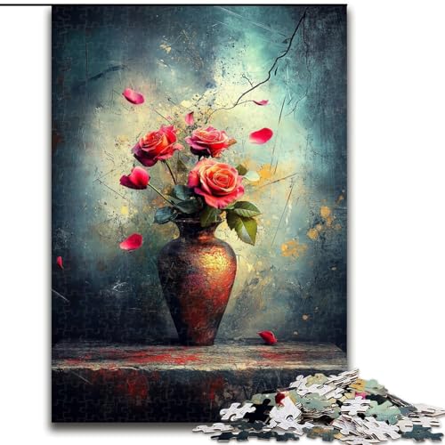 Puzzles für Erwachsene und Jugendliche,1000-teiliges Puzzle Blumenkunst,hilft dem Gehirn,süchtig machendes Spielzeug zu trainieren,um Geduld zu fördern und das Gedächtnis zu verbessern (Größe 26x38cm) Puzzles für Erwachsene und Jugendliche,1000-teiliges Puzzle Blumenkunst,hilft dem Gehirn,süchtig machendes Spielzeug zu trainieren,um Geduld zu fördern und das Gedächtnis zu verbessern (Größe 26x38cm) von MGQWPZDBD