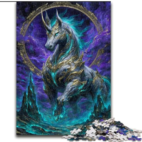 Puzzles für Erwachsene und Jugendliche,1000-teiliges Puzzle Geheimnisvoller Drache,hilft dem Gehirn,süchtig machendes Spielzeug zu trainieren,um Geduld zu fördern und das Gedächtnis zu verbessern von MGQWPZDBD