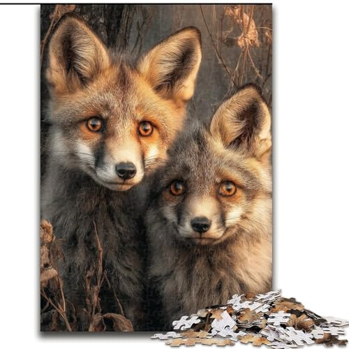 Puzzles für Erwachsene und Jugendliche,1000-teiliges Puzzle Waldfuchs,hilft dem Gehirn,süchtig machendes Spielzeug zu trainieren,um Geduld zu fördern und das Gedächtnis zu verbessern (Größe 26x38cm) Puzzles für Erwachsene und Jugendliche,1000-teiliges Puzzle Waldfuchs,hilft dem Gehirn,süchtig machendes Spielzeug zu trainieren,um Geduld zu fördern und das Gedächtnis zu verbessern (Größe 26x38cm) von MGQWPZDBD