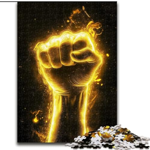 Puzzles für Teenager, 1000 Teile, Aufmunterungsgeste, Lernspielzeug, Familienspiele, einzigartige Geburtstags- und Geschenkideen (Größe 26x38cm) von MGQWPZDBD