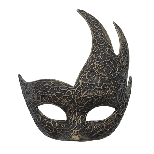 Karnevals-Maskerade, Venezianerparty, halbes Gesicht, für Karneval, Halloween, Weihnachten, Partyzubehör, Karneval von MHADBKH