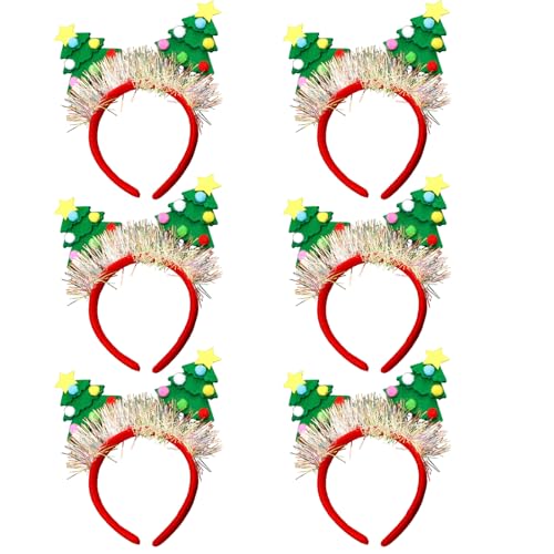MHADBKH 6Pack Family Gathering Stirnbänder Schulveranstaltung Accessoire Holiday Party Hair Hoop Für Komfortable Saisonale Jubel MHADBKH 6Pack Family Gathering Stirnbänder Schulveranstaltung Accessoire Holiday Party Hair Hoop Für Komfortable Saisonale Jubel von MHADBKH